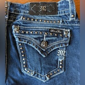 Size 30 Signature Boot cut Miss Me jeans